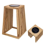 Lampy ogrodowe - Lampa LED solarna STOJĄCA ogrodowa ZEWNĘTRZNA do ogrodu na TARAS altankę - miniaturka - grafika 1