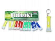 Latarki - Brelok Breloczek Do Kluczy Latarka 12 Szt 34B - miniaturka - grafika 1