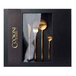 Komplet 16 sztućców CASA GOLD COOKINI - Zestawy sztućców - miniaturka - grafika 1