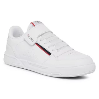 Sneakersy damskie - Kappa Sneakersy Marabu II K 260817K White/Red 1020 - grafika 1