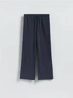 Spodnie damskie - Reserved - Spodnie dresowe z modalem - granatowy - miniaturka - grafika 1