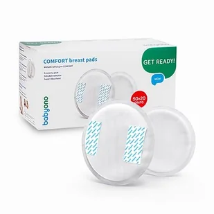 Babyono Wkładki laktacyjne Comfort 70 szt. - Akcesoria do karmienia - miniaturka - grafika 1