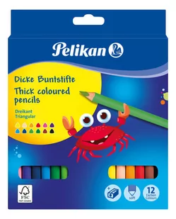Pelikan Kredki ołówkowe 12k 0000700160 - Przybory szkolne - miniaturka - grafika 1