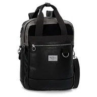Plecaki - Pepe Jeans miller plecaki, czarny, L, Plecak 15,6 - miniaturka - grafika 1