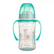 Kubki dla dzieci - Canpol babies EasyStart, Kubek treningowy, 240 ml, Sweet fun, Zielony - miniaturka - grafika 1