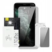Akcesoria do smartwatchy - BASEUS OCHRONNE SZKŁO HARTOWANE 0.3MM Z FILTREM NA EKRAN DO IPHONE X / XS - miniaturka - grafika 1