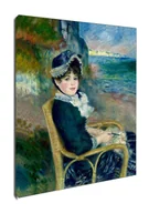 Obrazy i zdjęcia na płótnie - By the Seashore, Auguste Renoir - obraz na płótnie Wymiar do wyboru: 40x60 cm - miniaturka - grafika 1
