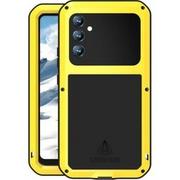 Etui i futerały do telefonów - LOVE MEI Etui Pancerne + szkło Powerful do Galaxy A34 5G, żółte - miniaturka - grafika 1