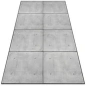Dywany - Modny winylowy dywan Betonowe płyty 80x120 cm - miniaturka - grafika 1