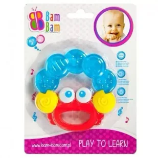Gryzak krab BAM BAM - BAM BAM - Gryzaki dla dzieci - miniaturka - grafika 1