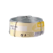 Pozostałe akcesoria do uprawy roślin - Drut stalowy ocynk 0,7 mm 75 m - miniaturka - grafika 1