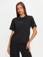 Koszulki i topy damskie - adidas T-Shirt Z.N.E. JE7846 Czarny Regular Fit - miniaturka - grafika 1