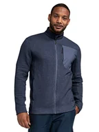 Odzież trekkingowa męska - Schöffel Kurtka polarowa "Genua" w kolorze granatowym - miniaturka - grafika 1