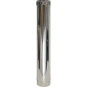 Kominki wentylacyjne - Rura koncentryczna fi 100/150 1 m piecyk gazowy - miniaturka - grafika 1