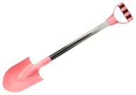Zabawki do piasku - Łopatka Do Piasku Aluminiowa Rączka Pastelowy Różowy 60cm - miniaturka - grafika 1