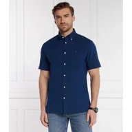 Koszule męskie - Tommy Hilfiger Koszula | Regular Fit | z dodatkiem lnu - miniaturka - grafika 1