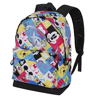 Disney 100 Collage-Fan HS plecak 2.0, wielokolorowy, wielobarwny, Jeden rozmiar, Plecak FAN HS 2.0 Kolaż - Plecaki - miniaturka - grafika 1