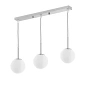 Lampy sufitowe - NOWOCZESNA POTRÓJNA LAMPA CHROMOWANA FREDICA W3 PROPRO - miniaturka - grafika 1