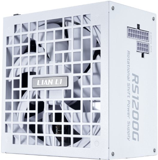 Lian-Li Zasilacz Lian Li RS Series 80 PLUS Gold Zasilacz, ATX 3.1, modular - 1.200 Watt, z RS Hub, biały