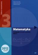 Podręczniki dla liceum - K. Pazdro Matematyka 3 Podręcznik Zakres rozszerzony - Marcin Kurczab, Elżbieta Kurczab, Elżbieta Świda - miniaturka - grafika 1