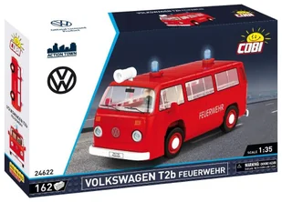 Action Town Straż Pożarna Volkswagen T2b Feuerwehr - klocki - Klocki - miniaturka - grafika 1