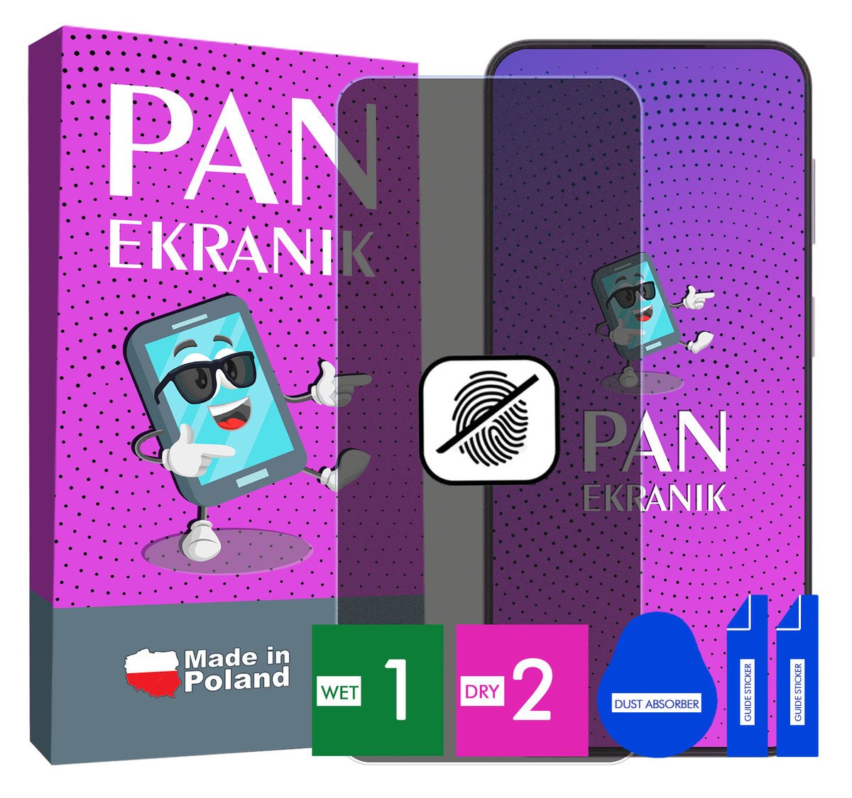 FOLIA 5D PRYWATYZUJĄCA MATOWA DO SAMSUNG GALAXY F14 5G CAŁY EKRAN