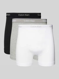 Obcisłe bokserki z pasem z logo w zestawie 3 szt. model ‘BOXER BRIEF’ - Majtki męskie - miniaturka - grafika 1