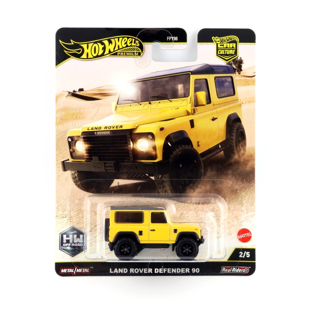 Hot Wheels Kultowe auta Land Rover Defender