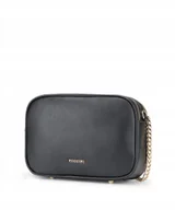 Torebki damskie - Torebka Damska Crossbody Prostokątna PUCCINI Z Łańcuszkiem Czarna BML058M-1 - miniaturka - grafika 1