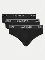 Majtki męskie - Lacoste Komplet 3 par slipów 8H1293 Czarny - miniaturka - grafika 1