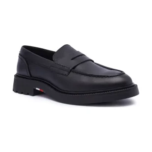 Tommy Hilfiger Skórzane loafersy - Półbuty męskie - miniaturka - grafika 1