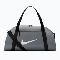Torebki damskie - Torba ttreningowa damska Nike Gym Club 24 l smoke grey/black/white WYSYŁKA W 24H 30 DNI NA ZWROT - miniaturka - grafika 1