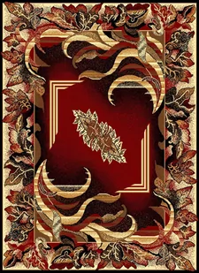 Liść Bordo - Dywany - miniaturka - grafika 1