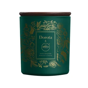 Dorota & Aroma Home Candle, Świeca zapachowa, Geranium z limonką, 150 g - Świece - miniaturka - grafika 1
