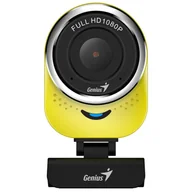 Kamery internetowe - Genius kamera web Full HD QCam 6000, 1920x1080, USB 2.0, żółta, Windows 7 a vyšší, FULL HD, 30 FPS - miniaturka - grafika 1