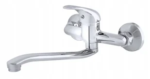 Alfa Bateria Umywalkowa Kuchenna Ścienna Zlew Kran - Baterie umywalkowe Alfa Bateria Umywalkowa Kuchenna Ścienna Zlew Kran - Baterie umywalkowe - miniaturka - grafika 1