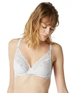 Biustonosze - Maison Lejaby - Adage - Biustonosz z fiszbinami, biały, 90C - miniaturka - grafika 1