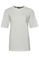 Koszulki i topy damskie - Superdry Damska koszulka Code Cl Linear Loose Tee, Chmura Nimbus, L - miniaturka - grafika 1