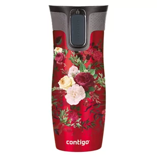 Contigo Kubek termiczny West Loop 2.0 470ml - Czerwony Kwiaty 2095849-ROSES - Kubki termiczne - miniaturka - grafika 1