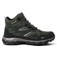 Buty trekkingowe męskie - Regatta Męskie Buty Trekkingowe Wysokie Holcombe III Zielony, Rozmiar: 47 - miniaturka - grafika 1