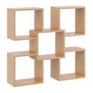 Półki do salonu - Skandynawska półka ścienna w kolorze buk R0-N29 - miniaturka - grafika 1