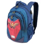 Plecaki - Karactermania Wonder Woman emblemat bieganie HS plecak na co dzień plecak 44 cm, 21 litrów; wielokolorowy - miniaturka - grafika 1