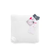 Poduszki - Poduszka puchowa AMZ Basic, Kolor - różowy, Rozmiar - 50x60, Poduszka - 1-komorowa  - miniaturka - grafika 1