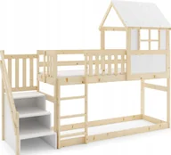 Łóżeczka i kojce - łóżko piętrowe Antresola DS 200x90 z materacem od Interbeds - miniaturka - grafika 1