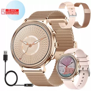 Smartwatch Zegarek Damski Rozmowy Ekg Puls Pl Menu - Smartwatch - miniaturka - grafika 1