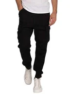 Spodenki męskie - Alpha Industries Męskie spodnie Airman Pant rekreacyjne, czarne, 30 W, czarny, 30 - miniaturka - grafika 1