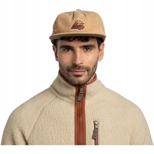 Czapka z daszkiem BUFF CHILL TRUCKER CAP DISTER PEANUT one size - Czapki i chusty sportowe męskie - miniaturka - grafika 1