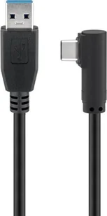 Kabel USB MicroConnect USB-A - USB-C 3 m Czarny (USB3.1CA3A) - Kable USB - miniaturka - grafika 1