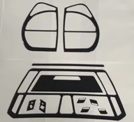 Akcesoria motoryzacyjne - CITROEN C4 PICASSO OKLEINY KOKPITU DEKORACJA DESKI PIANO BLACK DEKORY 3D NAKLEJKI FOLIA - miniaturka - grafika 1