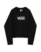 Bluzy damskie - Bluza Damska WM Flying V FT Boxy Czarna VANS VN0A47THBLK1 L - Vans - miniaturka - grafika 1